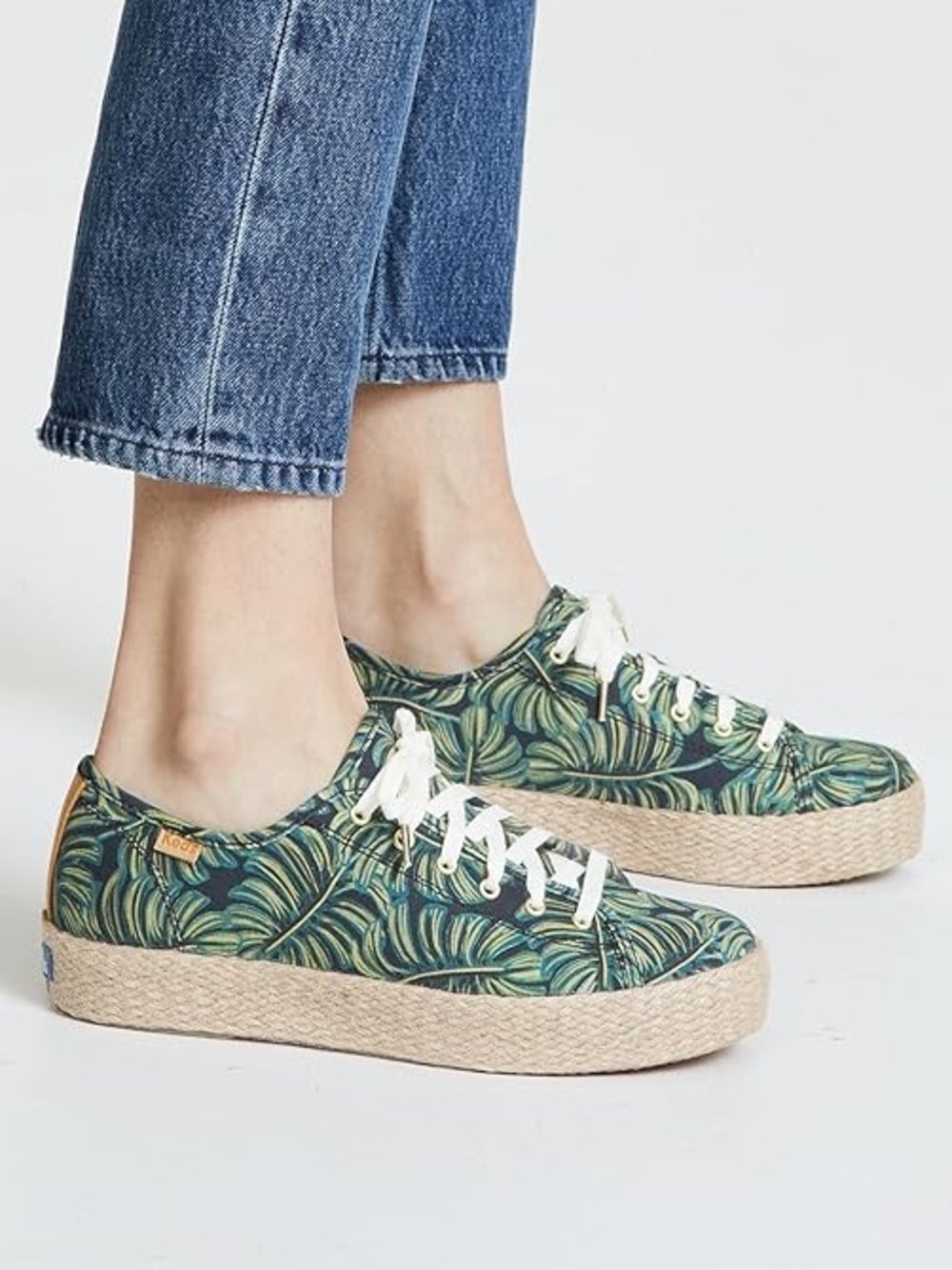 Keds X Rifle Paper Co platform espadrille  Sneakers sz 8